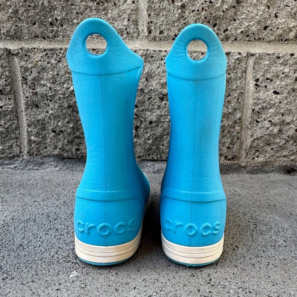 CROCS Bump It Rain Boots Kids 12 C12 Waterproof Rubber Gum Boot Unisex Girls Boy - Picture 6 of 11